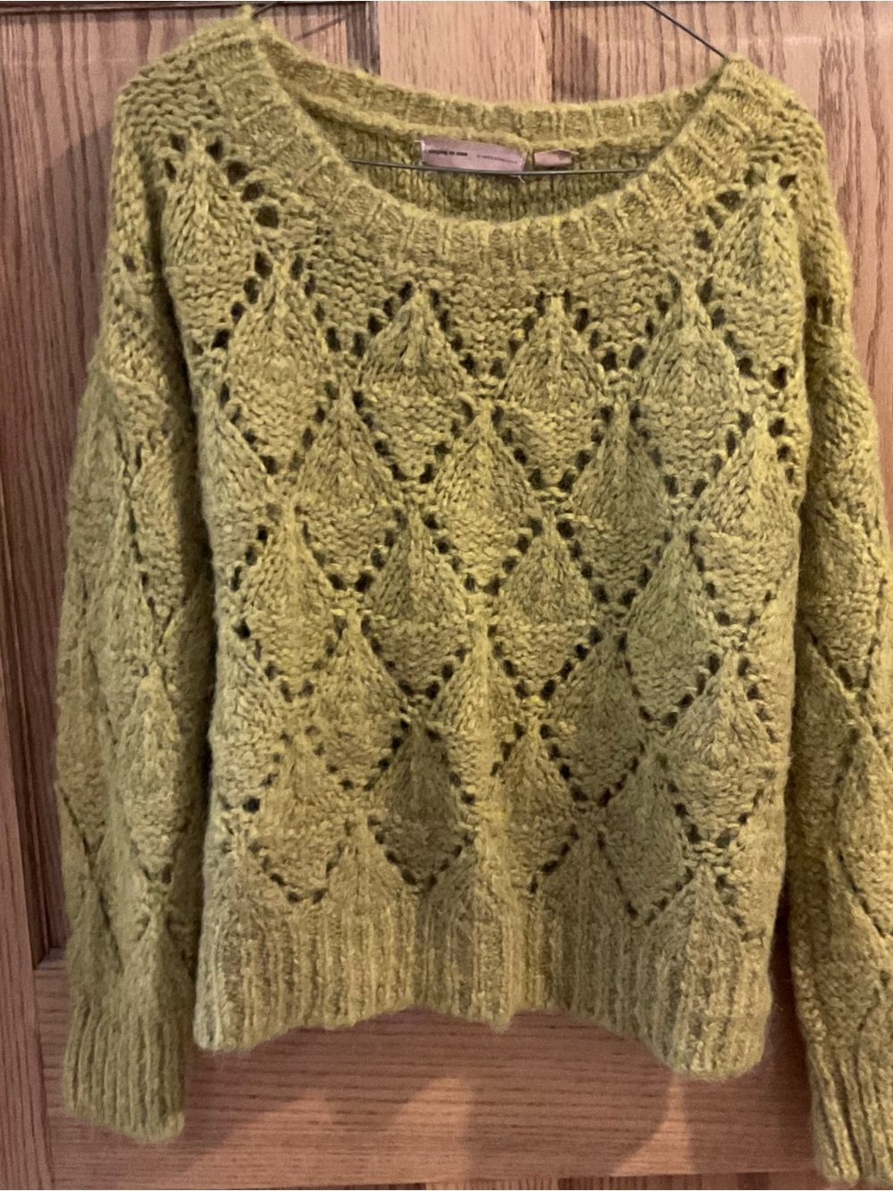 Sleeping on Snow by Anthropologie Alpaca Blend Openwork Sweater – Women’s XS